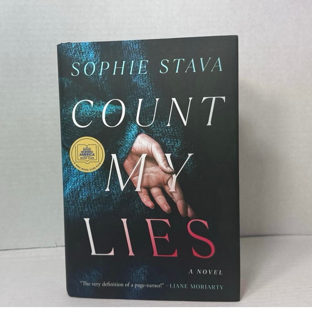 Count My Lies by Sophie Stava GMA Book Club Pick Hardcover with Dust Jacket